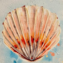 Load image into Gallery viewer, Blue Framed Shell III
