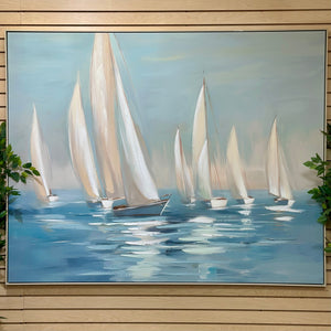 Imperfect Sail Away I Framed Art