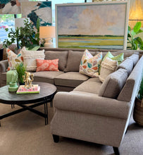 Load image into Gallery viewer, 2PC Grey Sectional w/ Nailheads
