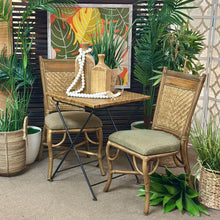 Load image into Gallery viewer, 3PC Rattan/Bamboo Dining Set

