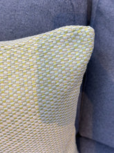 Load image into Gallery viewer, Green Tweed Designer Pillow
