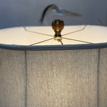 Load image into Gallery viewer, Green/Brown Glazed Lamp
