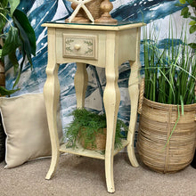 Load image into Gallery viewer, 1DRW Leaf Motif Side Table
