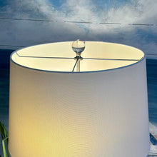 Load image into Gallery viewer, Blue Blown Glass Lamp
