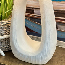 Load image into Gallery viewer, White Ceramic Loop Lamp
