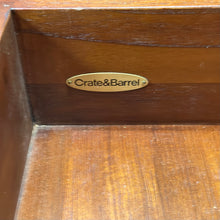 Load image into Gallery viewer, Crate &amp; Barrel Teak Office Hutch
