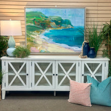 Load image into Gallery viewer, White/Glass Cabinet
