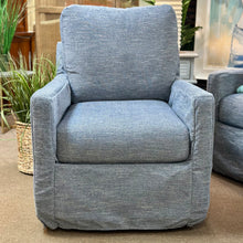 Load image into Gallery viewer, Denim Swivel Glider
