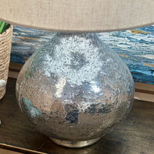 Load image into Gallery viewer, Textured Silver Lamp

