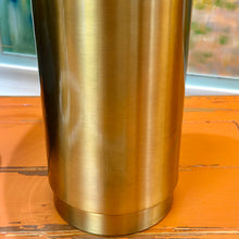 Load image into Gallery viewer, Gold Cylinder Lamp
