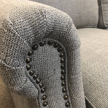 Load image into Gallery viewer, 2PC Grey Sectional w/ Nailheads

