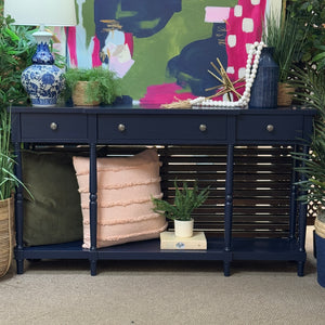 Navy Blue Console