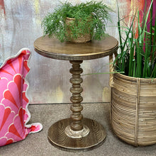 Load image into Gallery viewer, Round Spindle Side Table
