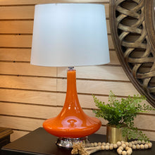 Load image into Gallery viewer, Modern Orange Glass Lamp

