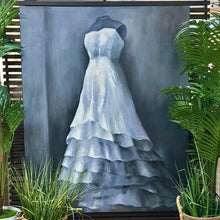 Load image into Gallery viewer, White Dress Canvas Art
