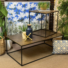 Load image into Gallery viewer, Gold Metal Side Table
