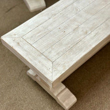 Load image into Gallery viewer, 3PC White Washed Dining Set
