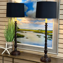 Load image into Gallery viewer, Mocha Spiral Buffet Lamp
