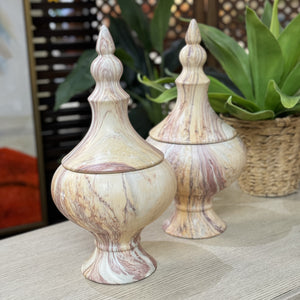 SM Purple/Ivory Finial