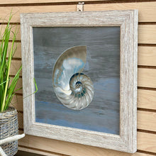 Load image into Gallery viewer, Blue/Grey Nautilus I
