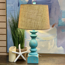 Load image into Gallery viewer, Turquoise Resin Lamp
