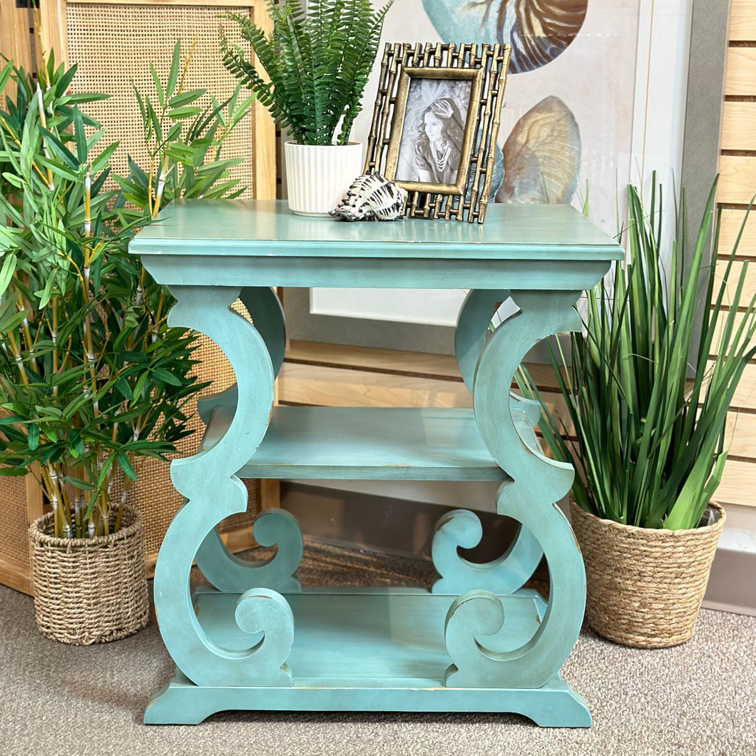 Aqua Accent Table