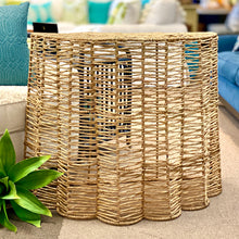 Load image into Gallery viewer, Seagrass Demilune Console

