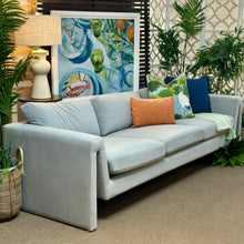 Load image into Gallery viewer, Modern Pale Blue Sofa
