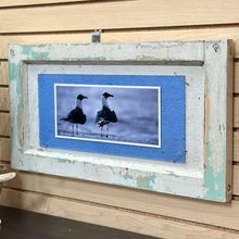 Load image into Gallery viewer, Distressed Frame Seagull Art
