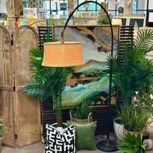 Load image into Gallery viewer, Pottery Barn Arched Floor Lamp
