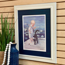 Load image into Gallery viewer, Boy W/Kitten Art
