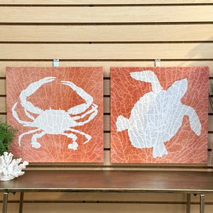 Orange Crab Canvas