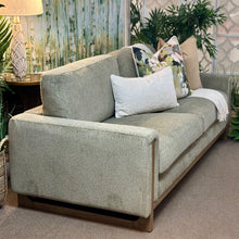Load image into Gallery viewer, Green Textured Sofa
