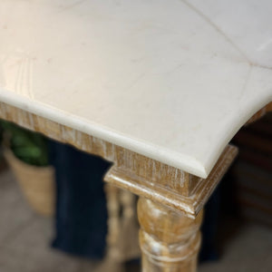 Marble Top Console