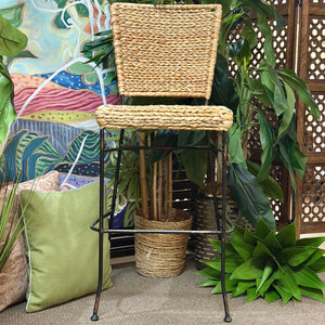 Set/2 Seagrass Bar Stools