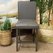 Load image into Gallery viewer, Set/2 Leather Counter Stools
