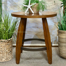 Load image into Gallery viewer, Wooden Round Side Table
