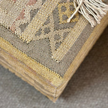 Load image into Gallery viewer, Neutral Kilim Print Ottoman
