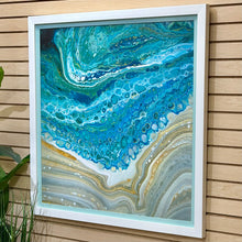 Load image into Gallery viewer, Turquoise Abstract Giclee I
