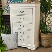 Load image into Gallery viewer, 5DRW White Dresser
