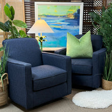 Load image into Gallery viewer, Navy Revolution Swivel Glider
