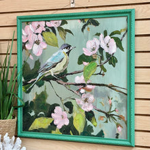 Load image into Gallery viewer, Green Framed Bird On Branch II
