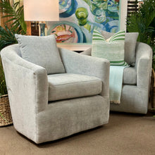 Load image into Gallery viewer, Grey/Silver Swivel Chair
