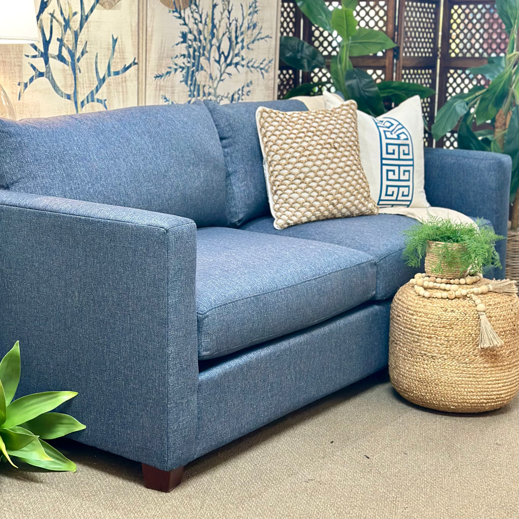 Indigo Blue Performance Sofa