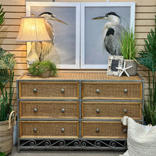 Load image into Gallery viewer, Pier1 6DRW Wicker Dresser
