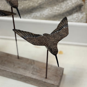 Sandpipers In Flight