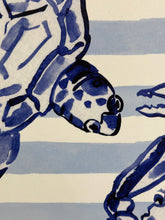 Load image into Gallery viewer, Striped Turtle Giclee
