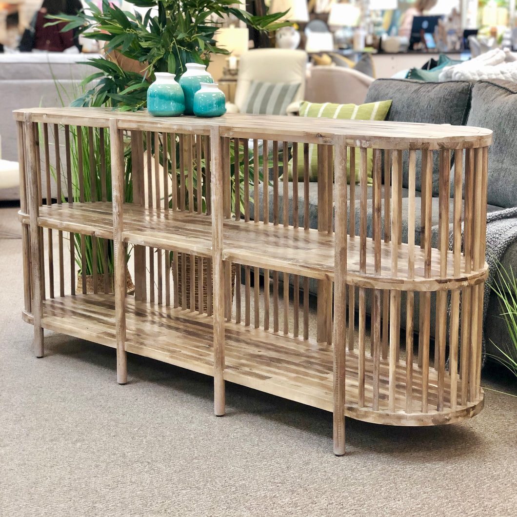 Oblong Natural Console