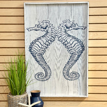 Load image into Gallery viewer, Wooden Seahorse Art
