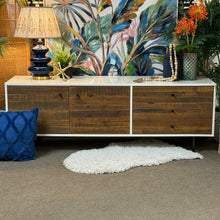 Load image into Gallery viewer, West Elm Reclaimed Wood Cabinet
